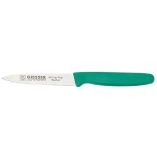 Giesser Gemüsemesser 10 cm Grün/Weiß poliert