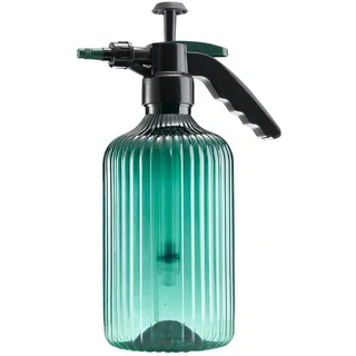 Cyrank Retro-Pflanzen-Sprühflasche, klare Blumen-Wasser-Sprühflasche, 2L Gießkanne für Zimmerpflanzen, Garten-Gießkannen