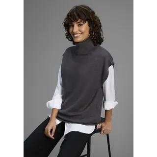 LAURA SCOTT Pullunder grau 40/42