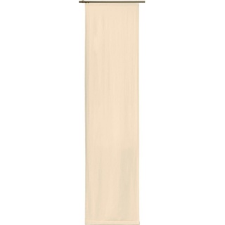 Schiebegardine »Newbury«, Wirth, Klettband (1 St), blickdicht, Jacquard, Ohne Befestigungszubehör, Breite: 57 cm beige 57 cm x 145 cm