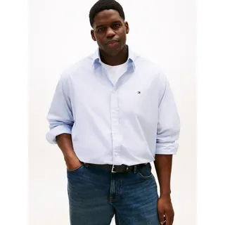 Tommy Hilfiger Big & Tall Langarmhemd Blau 5XL