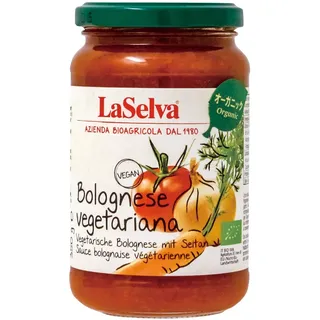 LaSelva Sauce Vegetarische Bolognese mit Seitan 350 g