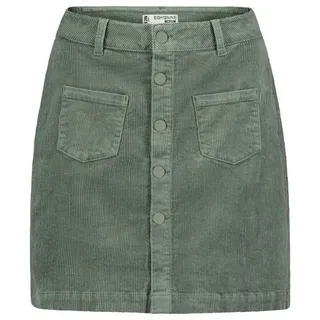 Eight 2 Nine Minirock Damen Cord grün L