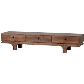 Woood Staes TV-Board Lowboard 180 cm Braun Holz