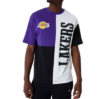 New Era T-Shirt T-Shirt New Era NBA Cut and Sew LA Lakers lila XL