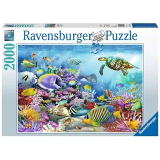 Ravensburger Puzzle 16704 - Lebendige Unterwasserwelt - 2000 Teile Puzzle für Erwachsene und Kinder ab 14 Jahren, Puzzle mit Unterwasserwelt-Motiv