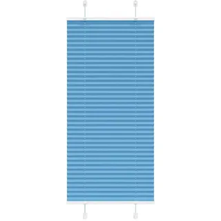 vidaXL Plissee Blau 65 x 100 cm Polyester