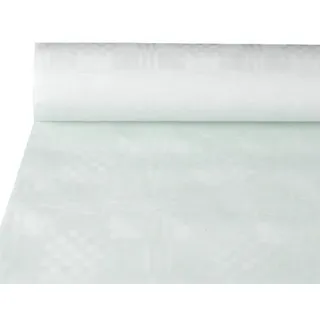 1 Papier-Tischdeckenrolle, weiß, 80 cm x 50 m, 250058