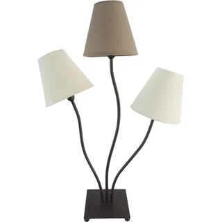 NÄVE Tischleuchte BOHO Beige 3 St.