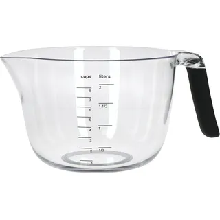 KitchenAid KQG078OSOBE Messbecher Größenmarkierungen Rutschfester Boden – Transparent