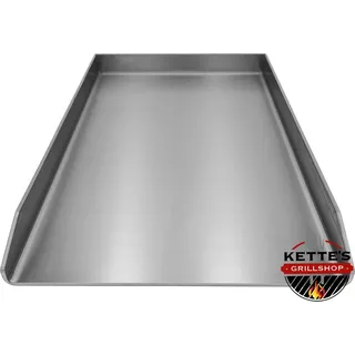 Plancha , Bratplatte aus Edelstahl für Burnhard Gasgrills ( 415 x 235mm )