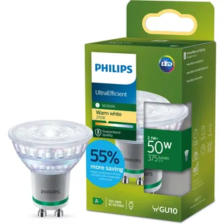 Philips LED-Lampe Spot PAR16 2,1W/827 (50W) 36° GU10 warmweiß