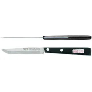 franz gã1⁄4de Universalmesser 10 cm schwarz/weiß