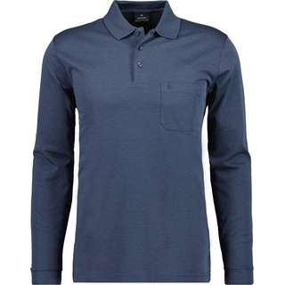 Ragman, Herren, Shirt, Herren-Poloshirt, Blau, (XL)