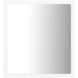 vidaXL LED Badspiegel Wandspiegel Badezimmerspiegel Lichtspiegel Spiegel Hängespiegel Bad Badezimmer Beleuchtung Weiß 40x8,5x37cm Acryl