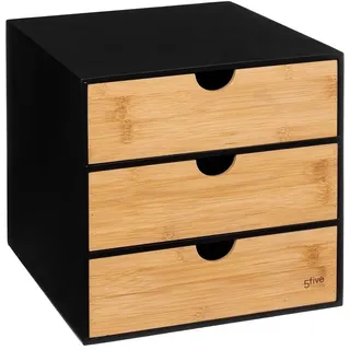 5five simply smart Nachtschrank BAVA 31 x 25 x 31 cm Schwarz