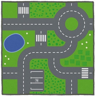 Play mat Traffic Roads 100x100cm