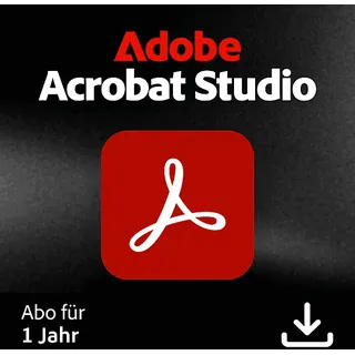 Adobe Acrobat Studio 1 Jahr - [Multiplattform]