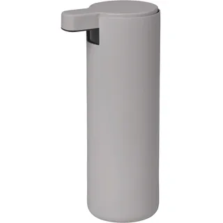 blomus Seifenspender MODO | Satellite | 8L x 6B x 16H cm | 165ml | Handseifenspender Grau | Pumpspender aus Edelstahl | Gummierte Unterseite
