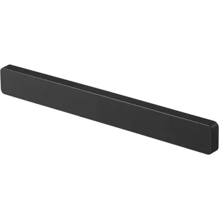 Yamazaki 5202 TOWER Magnetischer Messerhalter, schwarz, ABS-Harz/Magnet/Silikone, minimalistisch, 1,7 x 35 x 4 cm