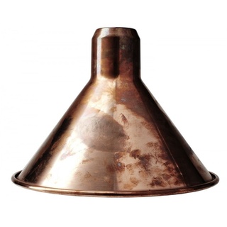 DCW - Schirm Large Conic Ø260 Raw Copper Lampe Gras