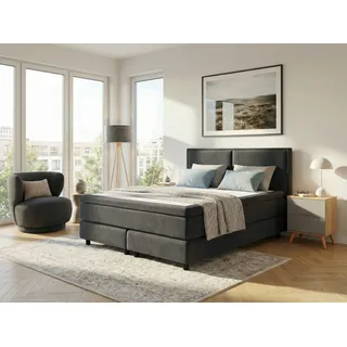 OTTO home VIVIANNE 180 x 200 cm Beige/Anthrazit