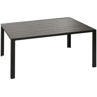 chefgastro Bistrotisch 140 x 80 x 72 cm Anthrazit