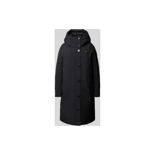 Daunenmantel mit Label-Detail Modell 'ARGYLLE', Black, $listsize[$i].replace('"','"')