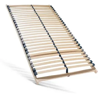 Sleepneo - Lattenrost 100x200, Ergonomischer 7 Zonen , 28 Latten, Selbstmontage, Traglast ca. 150Kg, Flexible Federholzleisten