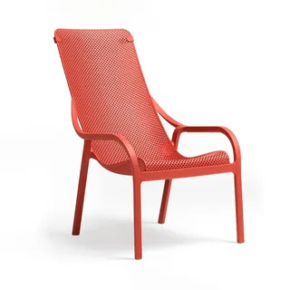 Nardi Outdoor Loungesessel NET LOUNGE 129 x 130 x 200 cm rot 1 St.