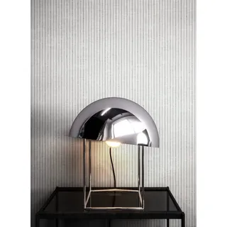 Newroom Vliestapete Milana Grey Tapete Streifentapete Streifen,Linien, Grau Tapete Modern Streifen - Streifentapete Gestreifte Tapete Weiß Landhaus Linien für Wohnzimmer Schlafzimmer Küche, Gestreifte Tapete grau