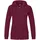 Kapuzenjacke Damen maroon 42