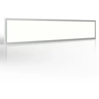 LED Panel 150x30cm 40W Rahmen silber - Lichtfarbe: Neutralweiß 4000K