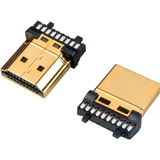 Lyndahl LKHDMICON19 HDMI-Steckverbinder Polzahl: 19 Gold 1St.