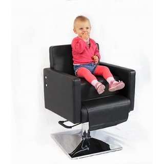 Kinder Sitzerhöhung für Friseurstuhl Auflagekissen Friseur Kindersitz Kinderkissen schwarz