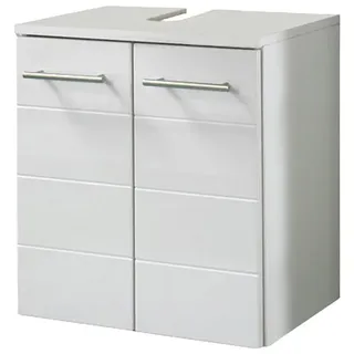 HELD MÖBEL Waschbeckenunterschrank »Rimini«, BxHxT: 50 x 53 x 34 cm, Anschlagrichtung: links/rechts - weiss