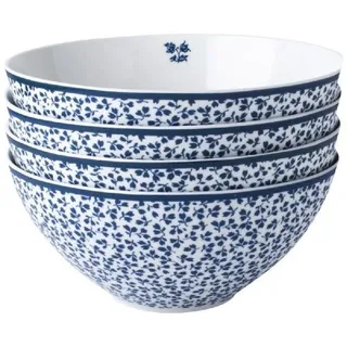 LAURA ASHLEY Geschirr-Set Schalen-Set Floris (4-teilig)