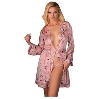 Livco Corsetti Fashion Kimono LC Marnivma dressing gown pink - (L/XL,S/M) rosa S/M