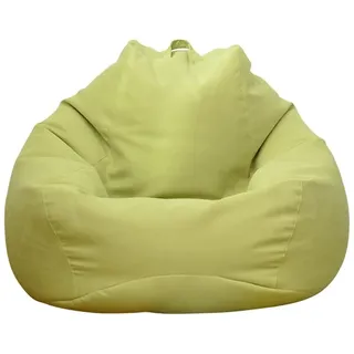 BAODBF Sitzsack, grün, 100 x 120 cm, für Schlafzimmer, Wohnzimmer, Büro