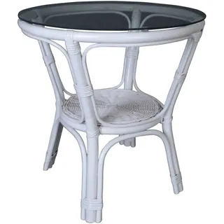 MiaMöbel Mina Ø 55 x 56 cm weiß