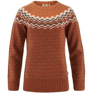 Fjallraven 89941-215-242 Övik Knit Sweater W/Övik Knit Sweater W Sweatshirt Damen Autumn Leaf-Desert Brown Größe S