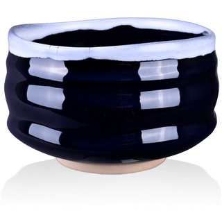 Goodwei Teeschale Matcha-Schale "Kori" für Teezeremonie, 430 ml, Keramik blau