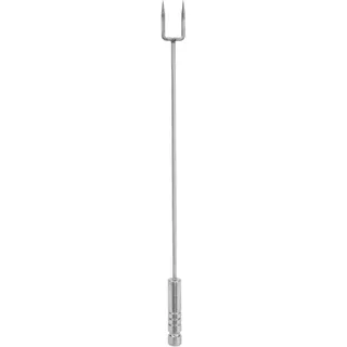 Schneider Grillgeräte Edelstahl-Grillgabel mit Edelstahlgriff 43a