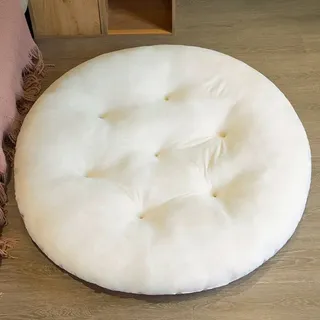 LUMoony Rundes Bodenkissen 50cm Runde weiche Sitzkissen Stuhlkissen Sitzkissen Rundkissen für Wohnzimmer Lesebuch Kinderzimmer, Balkon Bürostuhl Sitzkissen dekoratives Kissen Sofa Kissen