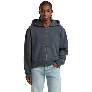 G-Star Washed Hoodie Zip Relaxed Sweatshirt Blau L