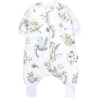 TupTam Baby Schlafsack Safari Löwe Braun/Grün 92-98