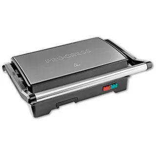 Progress 2in1-Kontaktgrill 1000W silber