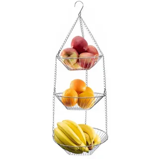 Intirilife Küchenampel Hängekorb für Obst und Gemüse - Gr.: onesize