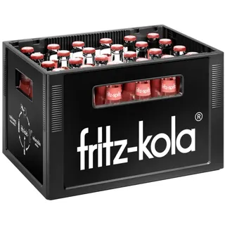 fritz-spritz Bio-Rhabarberschorle 24 Flaschen je 0,33l inclusive Pfand