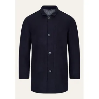 Hollert Wintermantel Mantel aus Kaschmir & Wolle Santino blau XXL